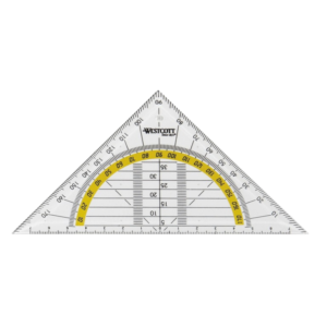 Geodriehoek 14 cm